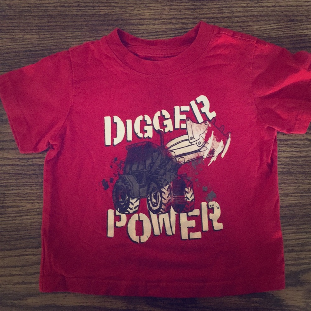 18 Month “Digger Power” Tractor Shirt